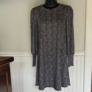 Fortune + Ivy Black and Gray Women's Dress size Small